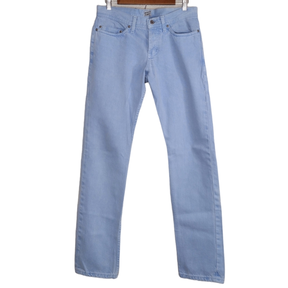 Naked Famous Weird Guy Thermochromic Selvedge Denim Cotton Button Fly Jeans